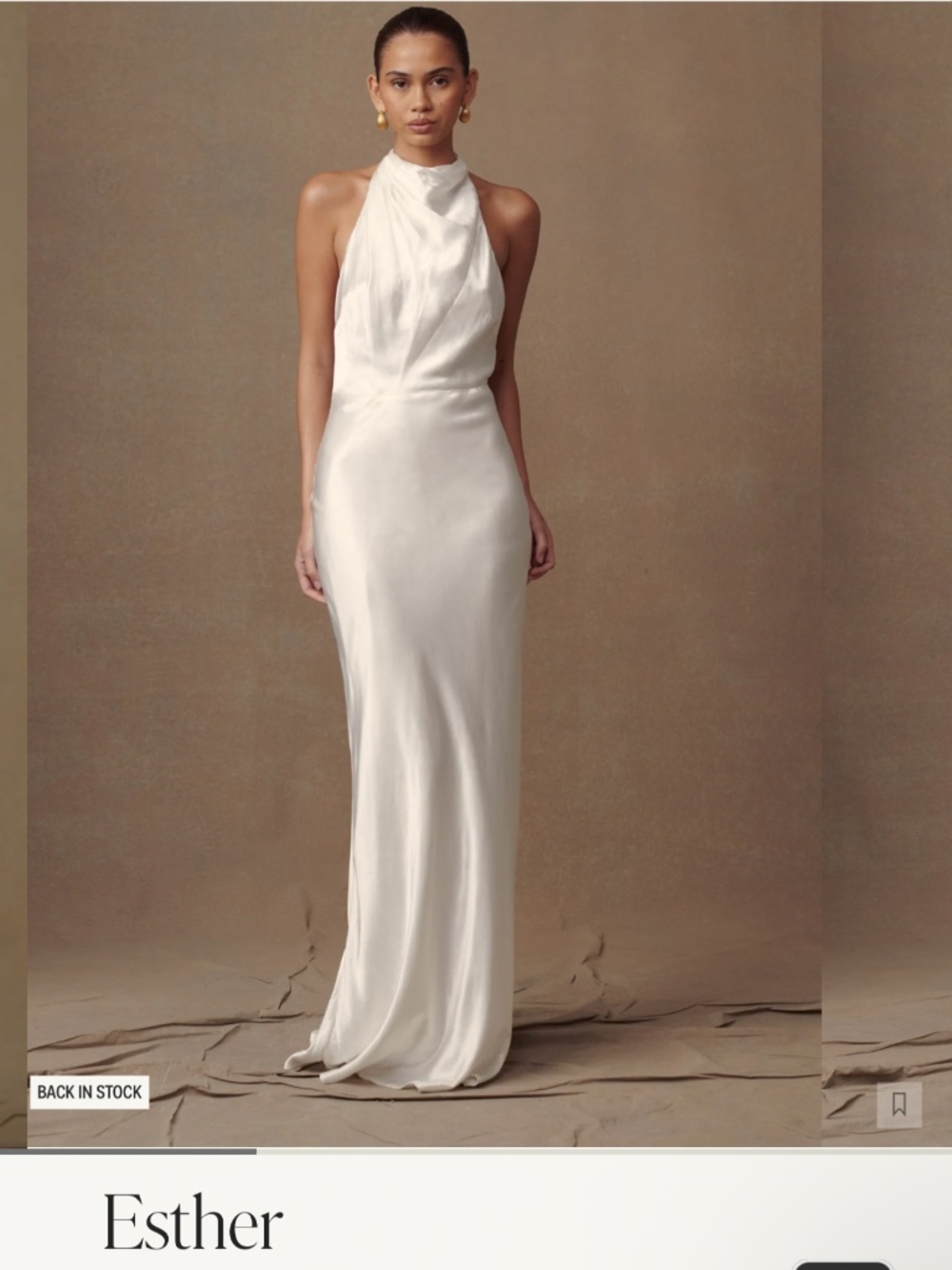 Meshki Esther Dress- ivory